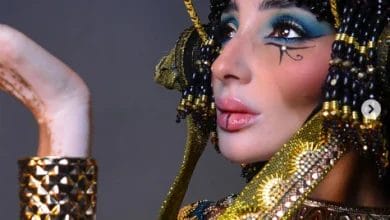 لوجينا صلاح تتألق بزي كليوباترا بمسابقة ملكة جمال الكون