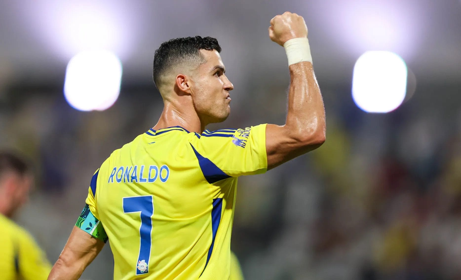 الظهور الأول لكريستيانو رونالدو قبل مباراة الاتحاد