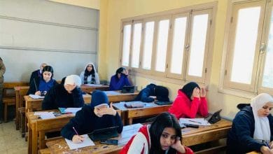 جدول امتحان الصف الاول الثانوي الترم الثاني 2025