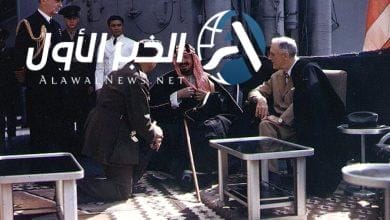 فرانكلين والملك المؤسس عبدالعزيز
